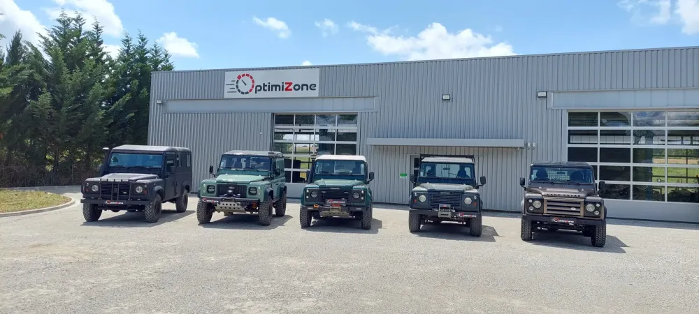 préparation land rover à Miramont-d'Astarac